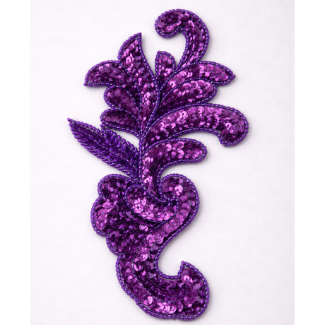 Aplikacja cekinowa - FIOLET